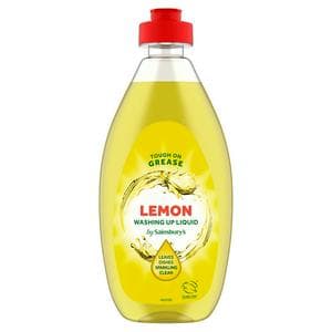 Sainsbury's Lemon Washing Up Liquid 500ml