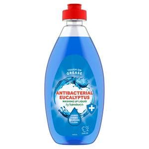 Sainsbury's Antibacterial Eucalyptus Washing Up Liquid 500ml