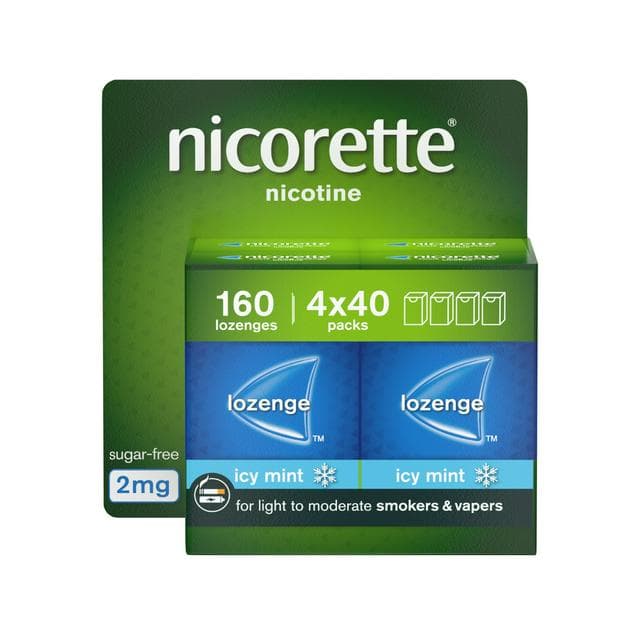 Nicorette Cools 2mg Quit Smoking Aid Lozenges x160 - gallery image 1