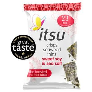 itsu 5g Sweet Soy & Sea Salt Crispy Seaweed Thins