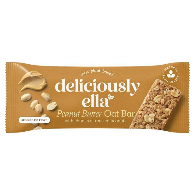 Deliciously Ella 50g Peanut Butter Oat Bar - gallery image 1