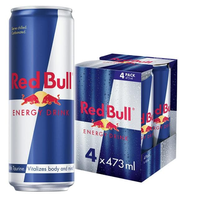 Red Bull Energy Drink 4x473ml - gallery image 1