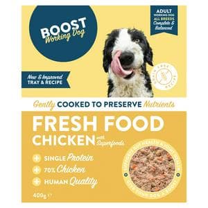 Boost Dog Food Chicken with Seasonal Veg 400g