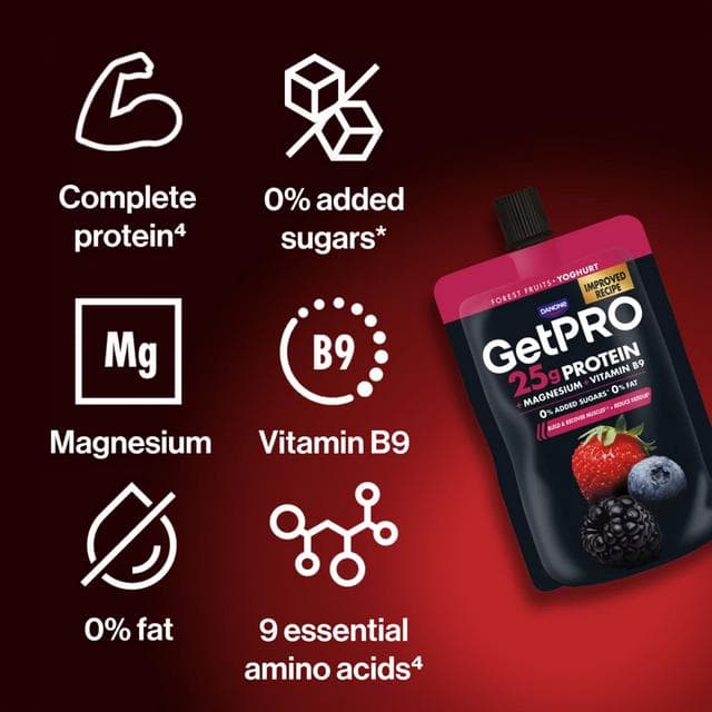 GetPro 200g Forest Fruits Yoghurt - gallery image 2