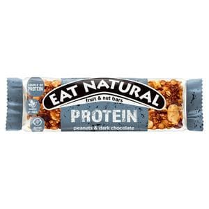 Eat Natural Protein Peanuts Dark Chocolate Fruit & Nut Bars 40g
