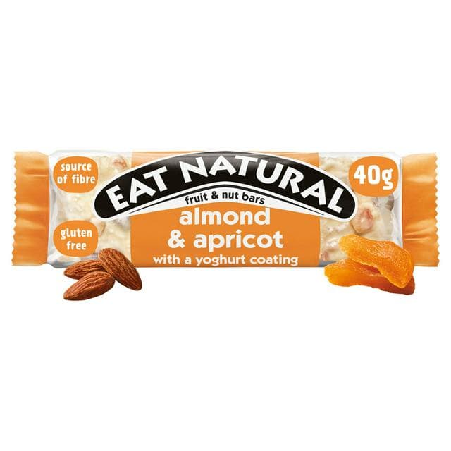 Eat Natural Almond Apricot with a Yoghurt Coating Fruit & Nut Bars 40g - gallery image 1