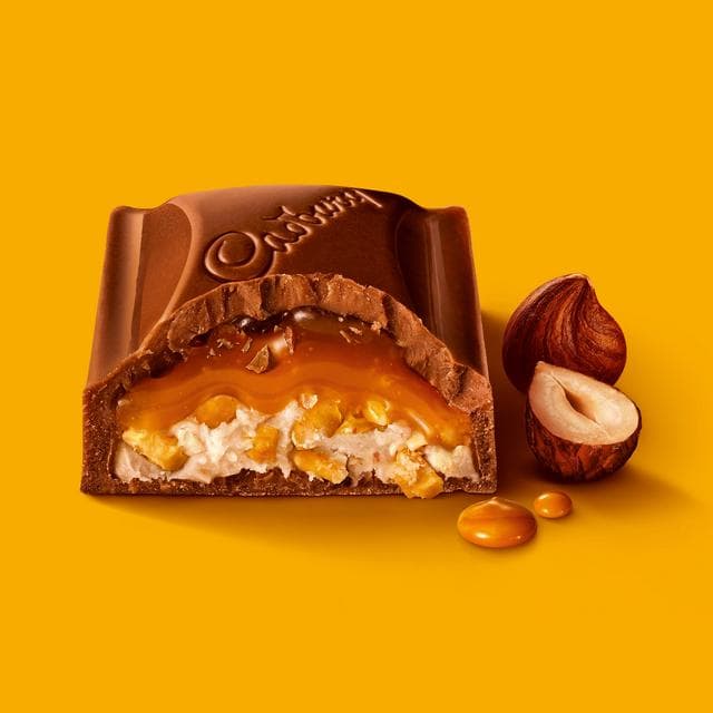 Cadbury Dairy Milk &More Caramel Nut Crunch Chocolate Bar 180g - gallery image 3