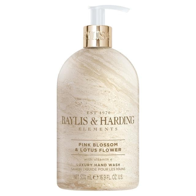 Baylis & Harding Pink Blossom Lotus Flower Hand Wash 500ml - gallery image 1