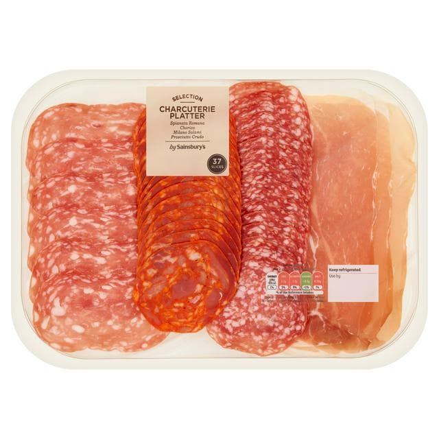 Sainsbury's Selection Charcuterie Platter Selection Slices x37 200g - gallery image 1