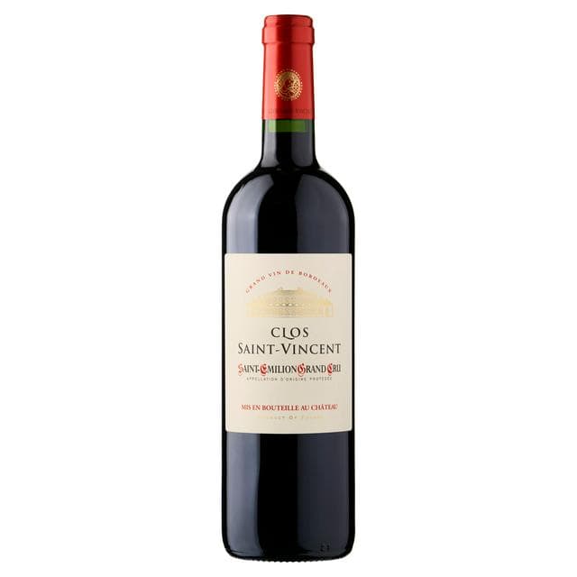 Clos Saint Vincent Saint Emilion Grand Cru Red Wine 75cl - gallery image 1