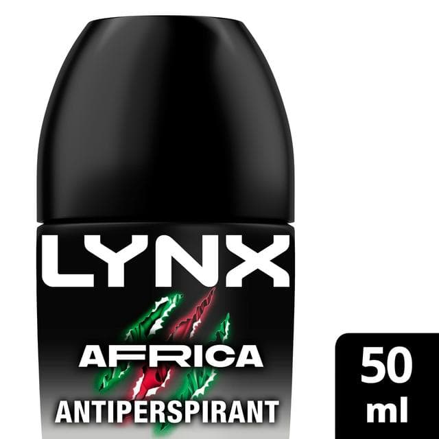 Lynx Africa Roll On Antiperspirant Deodorant 50ml - gallery image 1