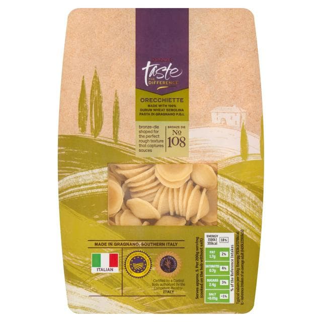 Sainsbury's Orecchiette, Taste the Difference 500g - gallery image 1