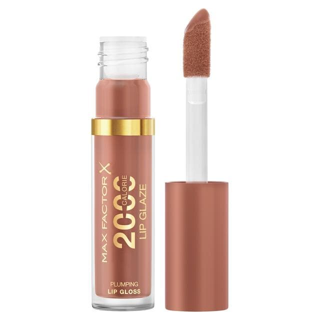 Max Factor 2000 Calorie Glaze Full Shine Tinted Lip Gloss 150 Caramel Swish - gallery image 1