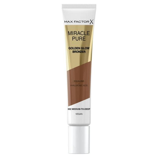 Max Factor Miracle Pure Golden Glow Bronzer Medium To Deep 15ml - gallery image 1