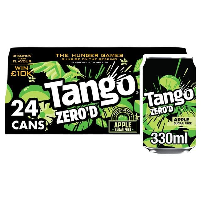 Tango Apple Sugar Free Cans 24x330ml - gallery image 1
