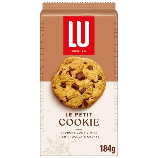 LU Le Petit Cookie with Chunky Rich Chocolate Chips 184g - gallery image 1