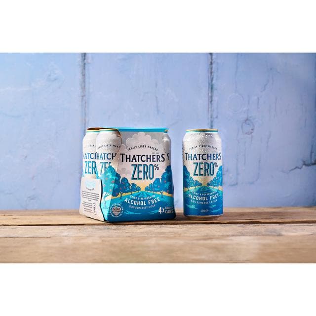 Thatchers 4 x 440ml Zero Apple Cider - gallery image 2