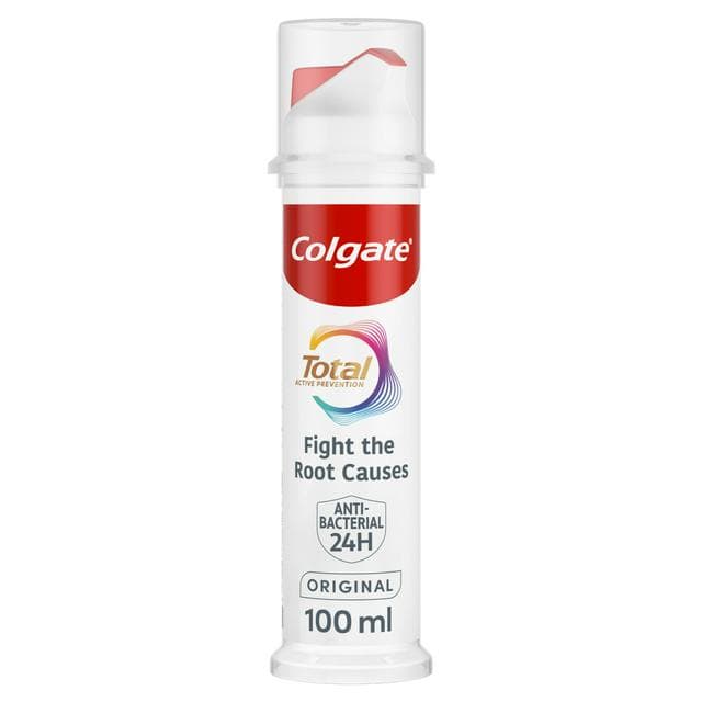 Colgate Total Active Prevention Original Toothpaste Pump 100ml - gallery image 1