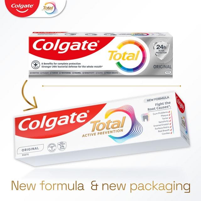 Colgate Total Active Prevention Original Toothpaste Pump 100ml - gallery image 6