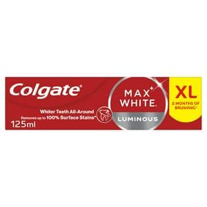 Colgate Max White Luminous Teeth Whitening Toothpaste 125ml