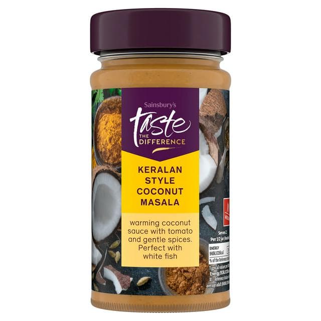 Sainsbury's Keralan Style Coconut Masala Curry Sauce, Taste the Difference 340g - gallery image 1