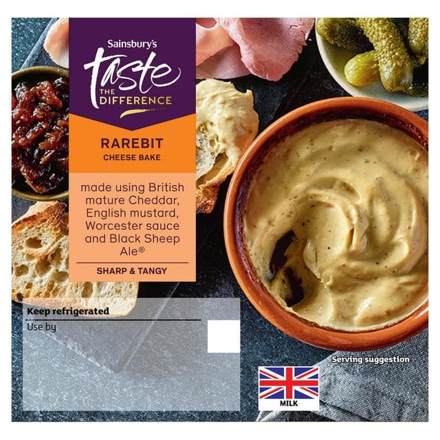 Sainsbury's Barber's Cheddar Rarebit Bake, Taste the Difference 150g - gallery image 1
