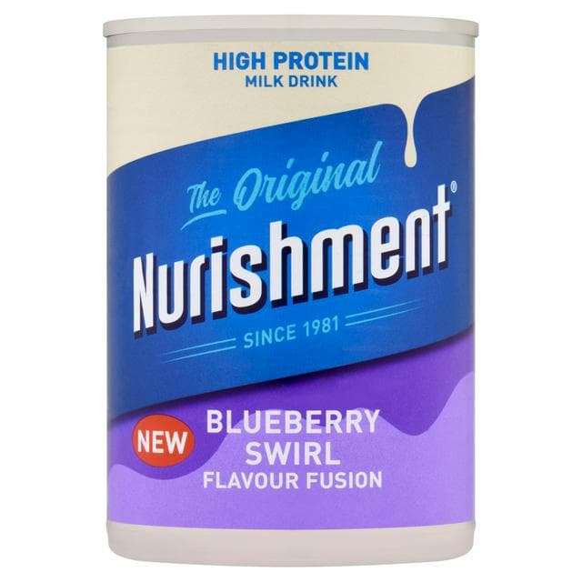 Nurishment the Original Blueberry Swirl Flavour Fusion Milk Drink 400g - gallery image 1