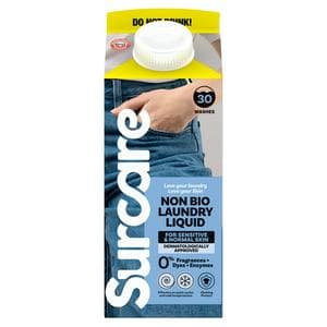 Surcare Sensitive Non Bio Laundry Liquid 750ml