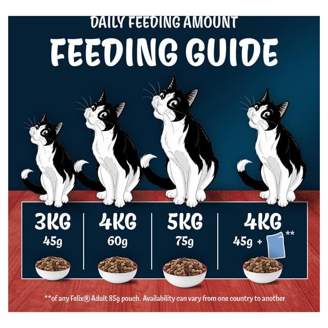 Felix Doubly Delicious Beef Chicken & Vegetables Dry Cat Food 2kg - gallery image 6