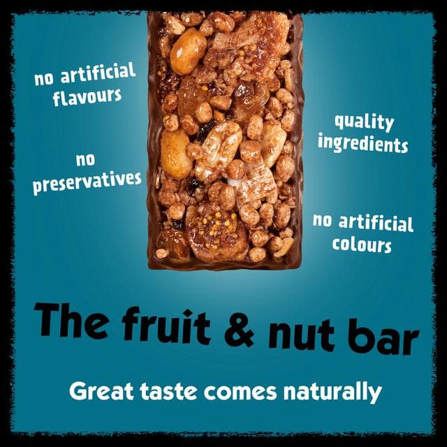 Eat Natural Fibre Dark Chocolate Sea Salt Fruit & Nut Cereal Bars 3x40g - gallery image 4