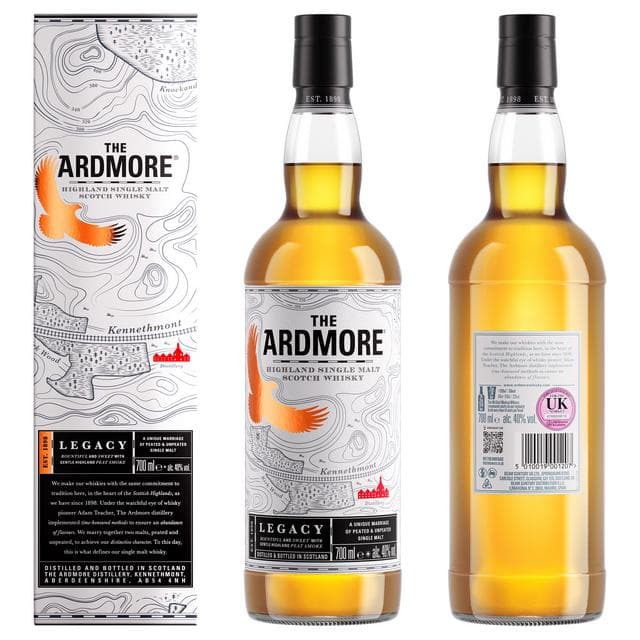 The Ardmore Legacy Highland Single Malt Scotch Whisky 70cl - gallery image 2