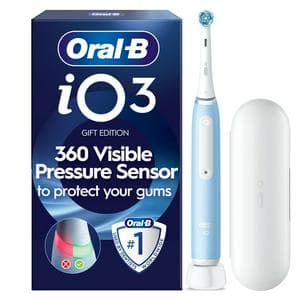 Oral-B iO 3 Ice Blue Electric Toothbrush
