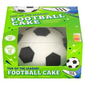 Sainsbury's Birthday & Celebration Football Cake 837g