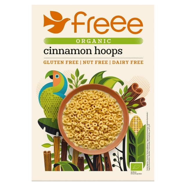 Freee Gluten Free Organic Cinnamon Hoops 300g - gallery image 1