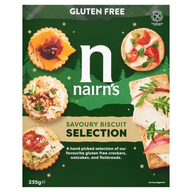 Nairn's 235g Savoury Biscuit Selection - gallery image 1