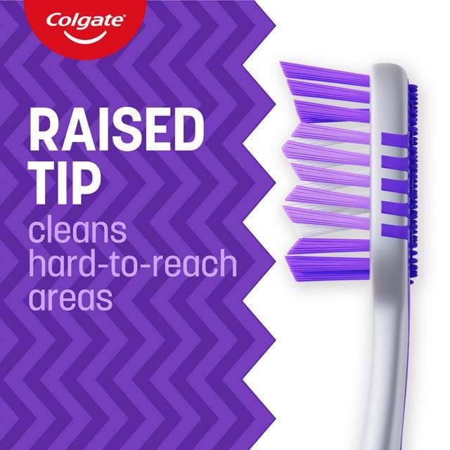 Colgate Zig Zag Medium Toothbrush Pack x3 - gallery image 4