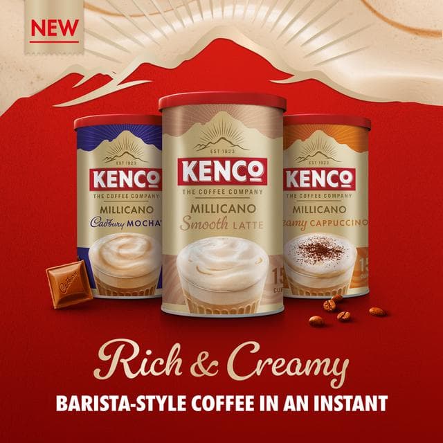 Kenco Millicano Smooth Latte Instant Coffee 220g - gallery image 5