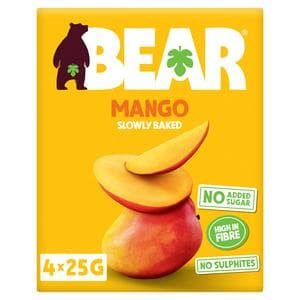 BEAR Fruit Dried Mango 4x25g