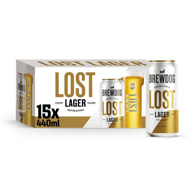BrewDog Lost Lager 15x440ml - gallery image 1