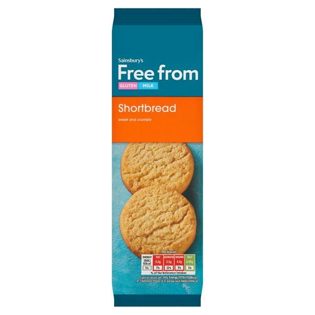 Sainsbury's Free From Shortbread 160g - gallery image 1