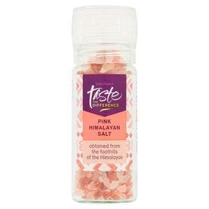 Sainsbury's Pink Himalayan Salt Grinder, Taste the Difference 95g