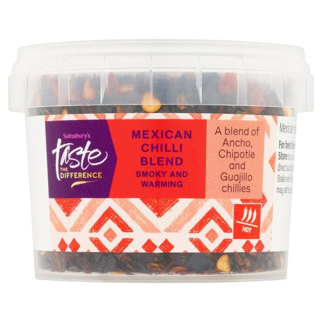 Sainsbury's Mexican Three Chilli Blend, Taste the Difference 45g - gallery image 1