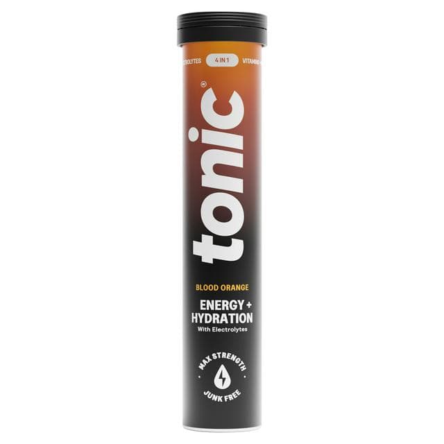 Tonic Energy & Hydration 4-in-1 Blood Orange Effervescent Tablets x20 - gallery image 1