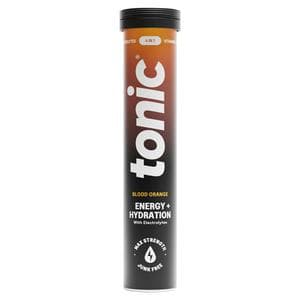 Tonic Energy & Hydration 4-in-1 Blood Orange Effervescent Tablets x20