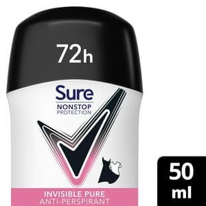Sure Antiperspirant Invisible Pure Nonstop Protection 50ml