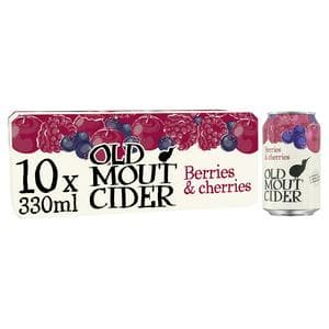 Old Mout Cider Berries & Cherries Can 10x330ml