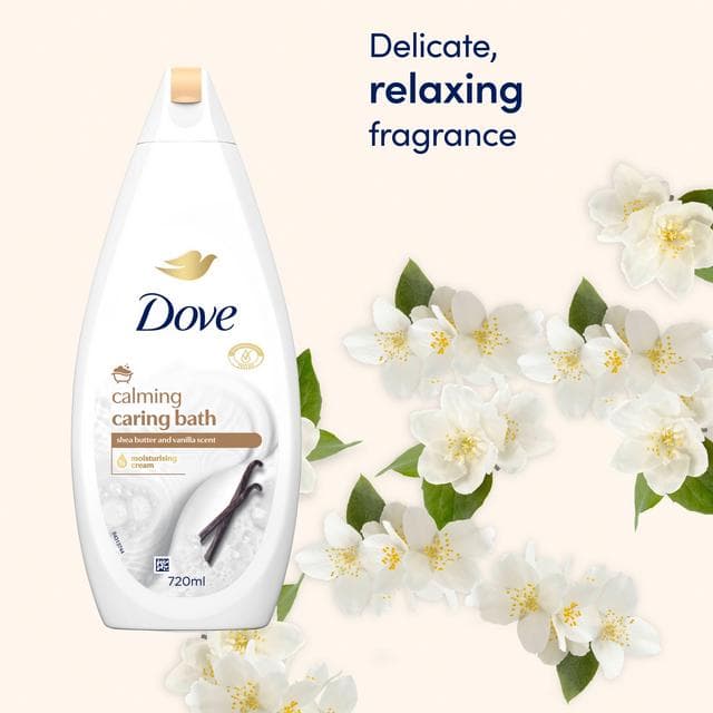 Dove 720ml Calming Caring Bath Bath Soak - gallery image 3