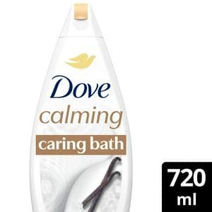 Dove 720ml Calming Caring Bath Bath Soak