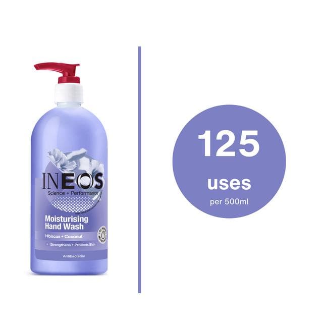 Ineos Hibiscus + Coconut Moisturising Handwash - gallery image 3
