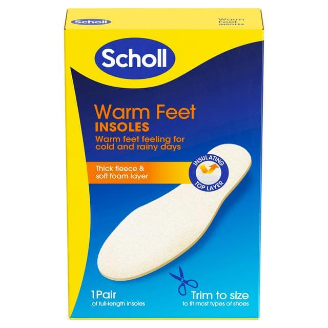 Scholl Warm Feet Insoles - gallery image 1
